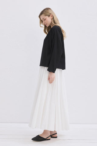 Modern Muse Linen Shirt Black