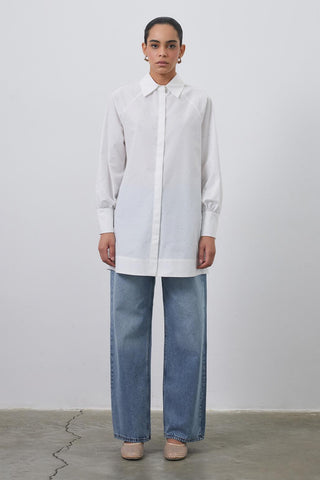 Alami Shirt with Stones Ecru