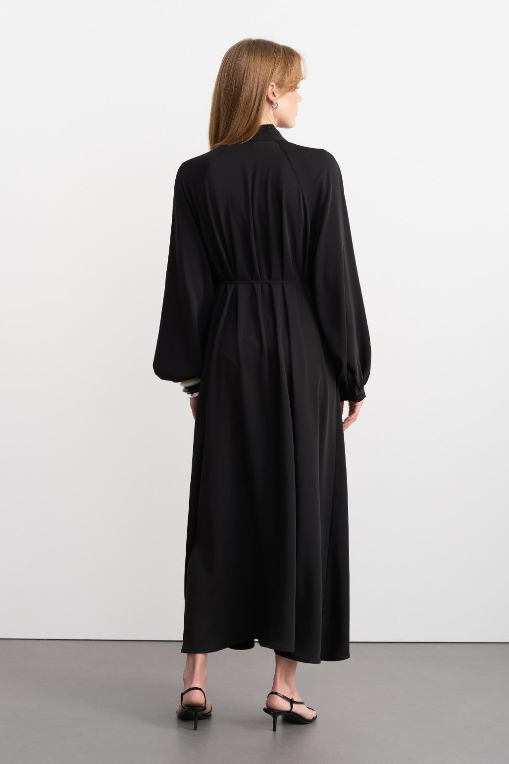 Alien Cupra Long Dress Black