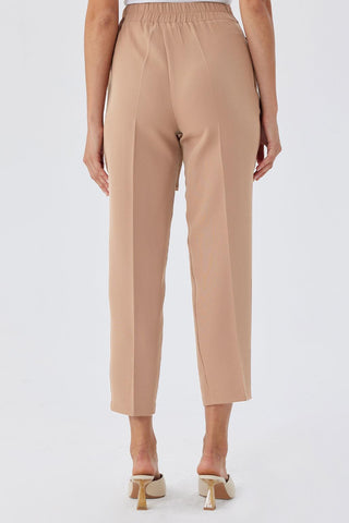 Asymmetrical Trousers Stone