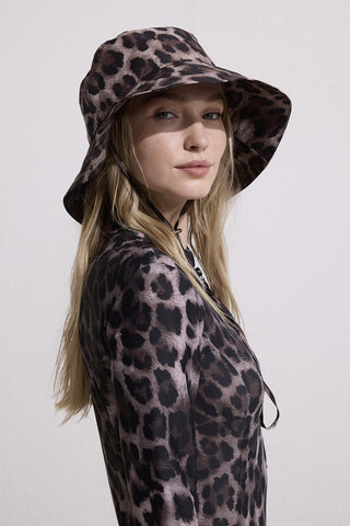 Leopard Adjustable Bucket Hat