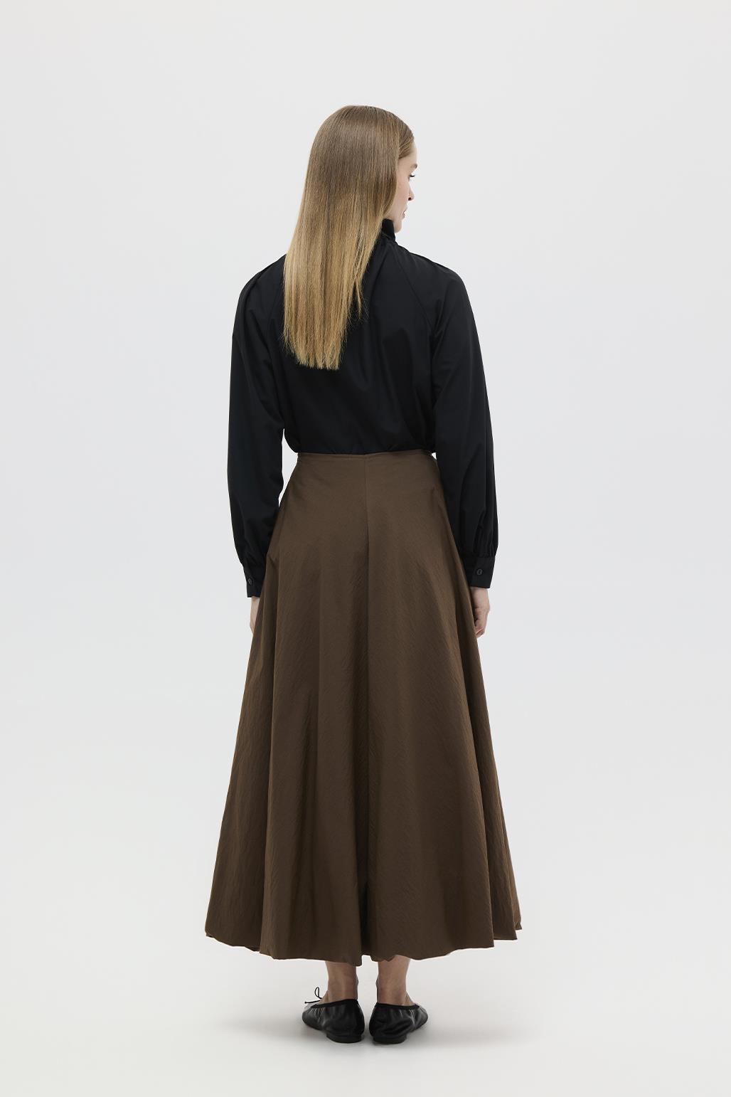 Balloon Skirt Brown