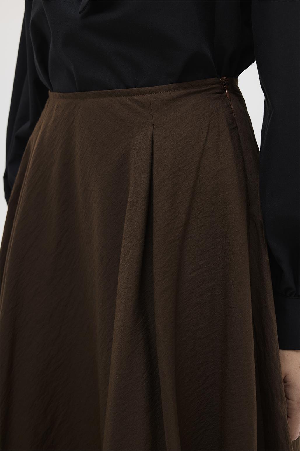 Balloon Skirt Brown