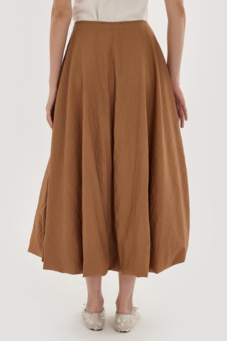 Balloon Skirt Brown