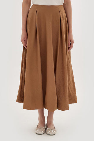 Balloon Skirt Brown