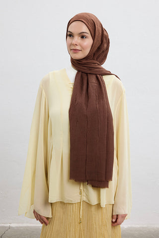 Bamboo Scarf Chocolate Brown