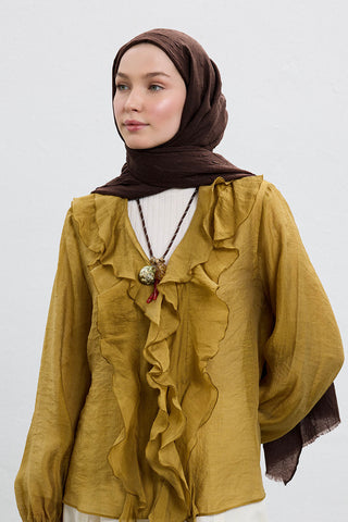 Bamboo Scarf Brown