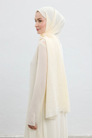 Bamboo Scarf Cream