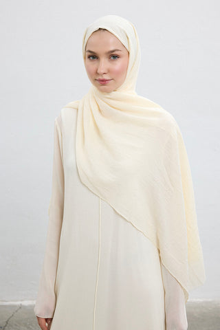 Bamboo Scarf Cream