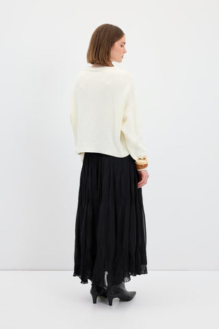 Basic Knit Sweater Ivory