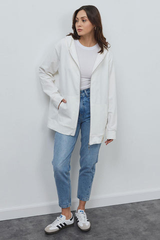 Bera Hooded Cardigan Ecru