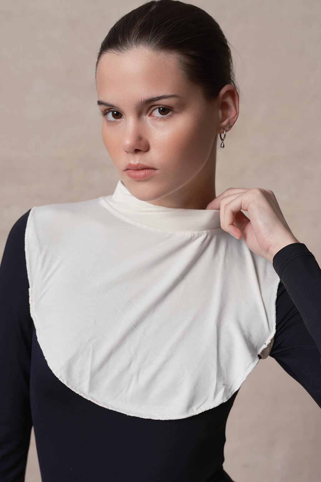 Neck Collar Cover White