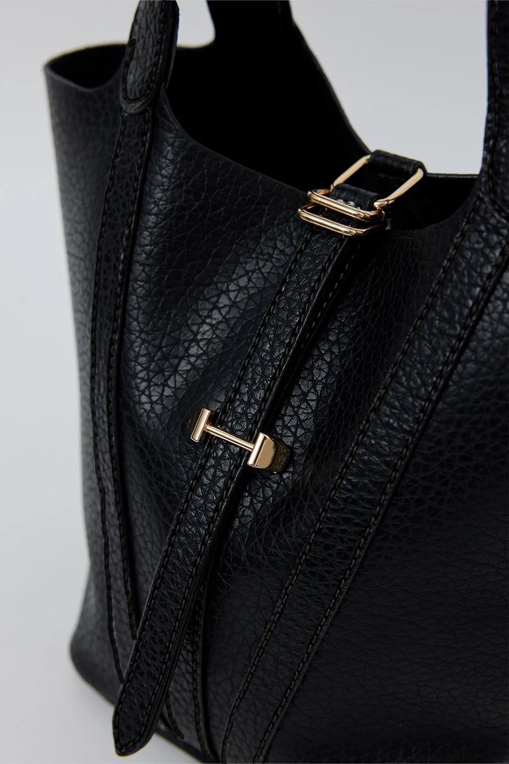 Brianna Bucket Bag Black