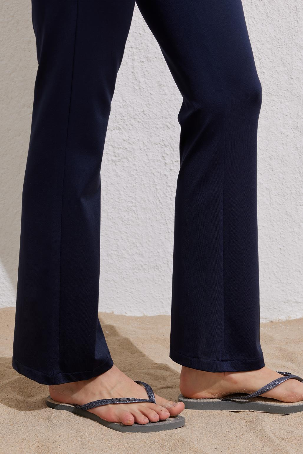 Modest Swimwear Trousers Navy Blue
