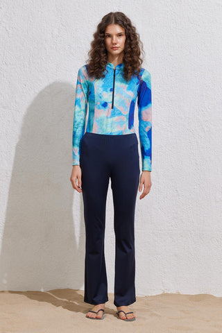 Modest Swimwear Trousers Navy Blue