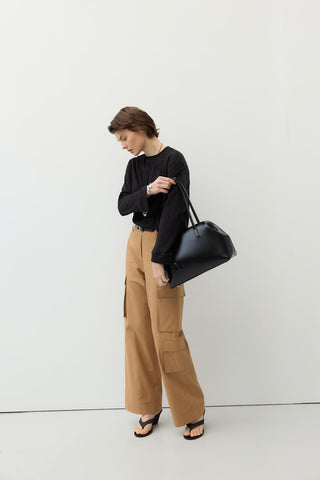 Cargo Pocket Trousers Tan
