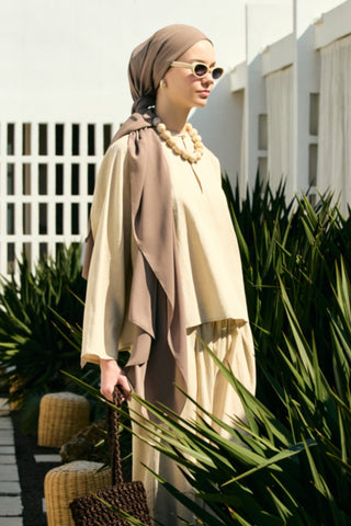 Comfort Luxe Scarf Beige