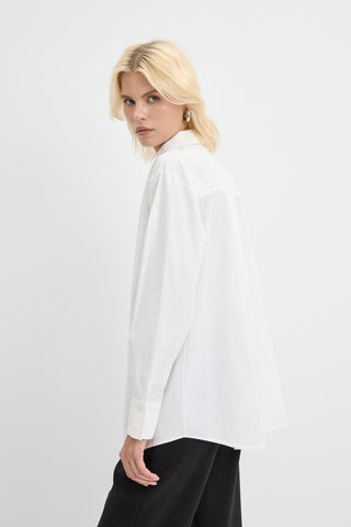 Cotton Basic Shirt Ecru
