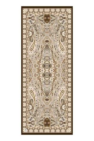 Cupra Prive Patterned Shawl Saga Beige