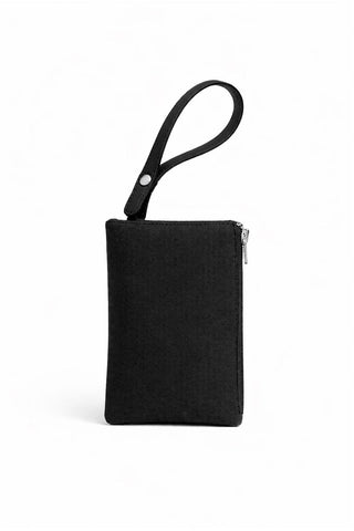 Customizable Large Canvas Tote Bag Black