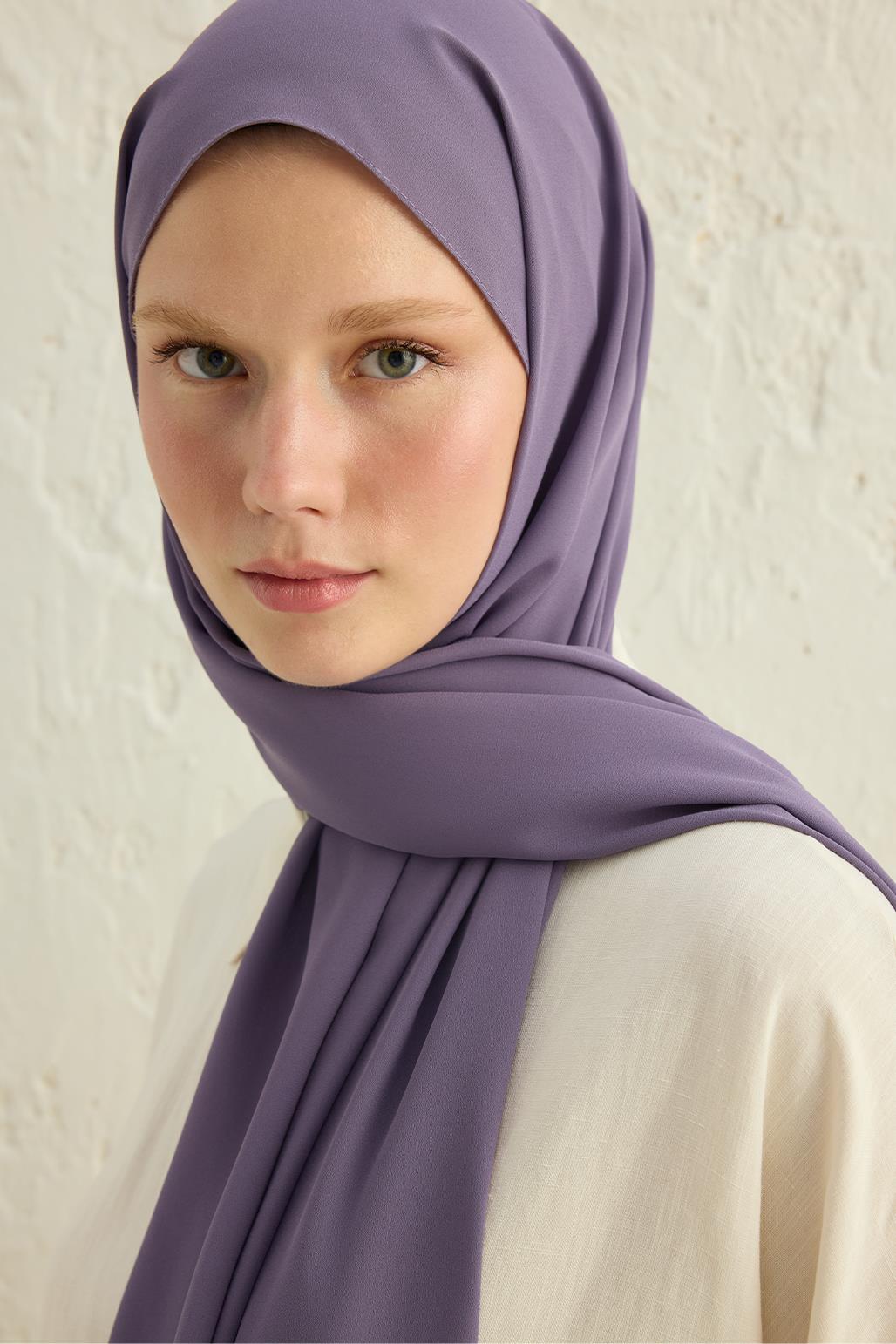 Daily Crepe Shawl Violet