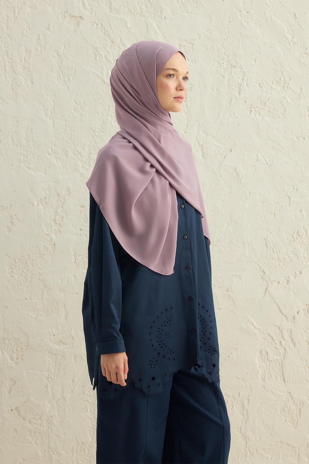 Daily Crepe Shawl Lilac