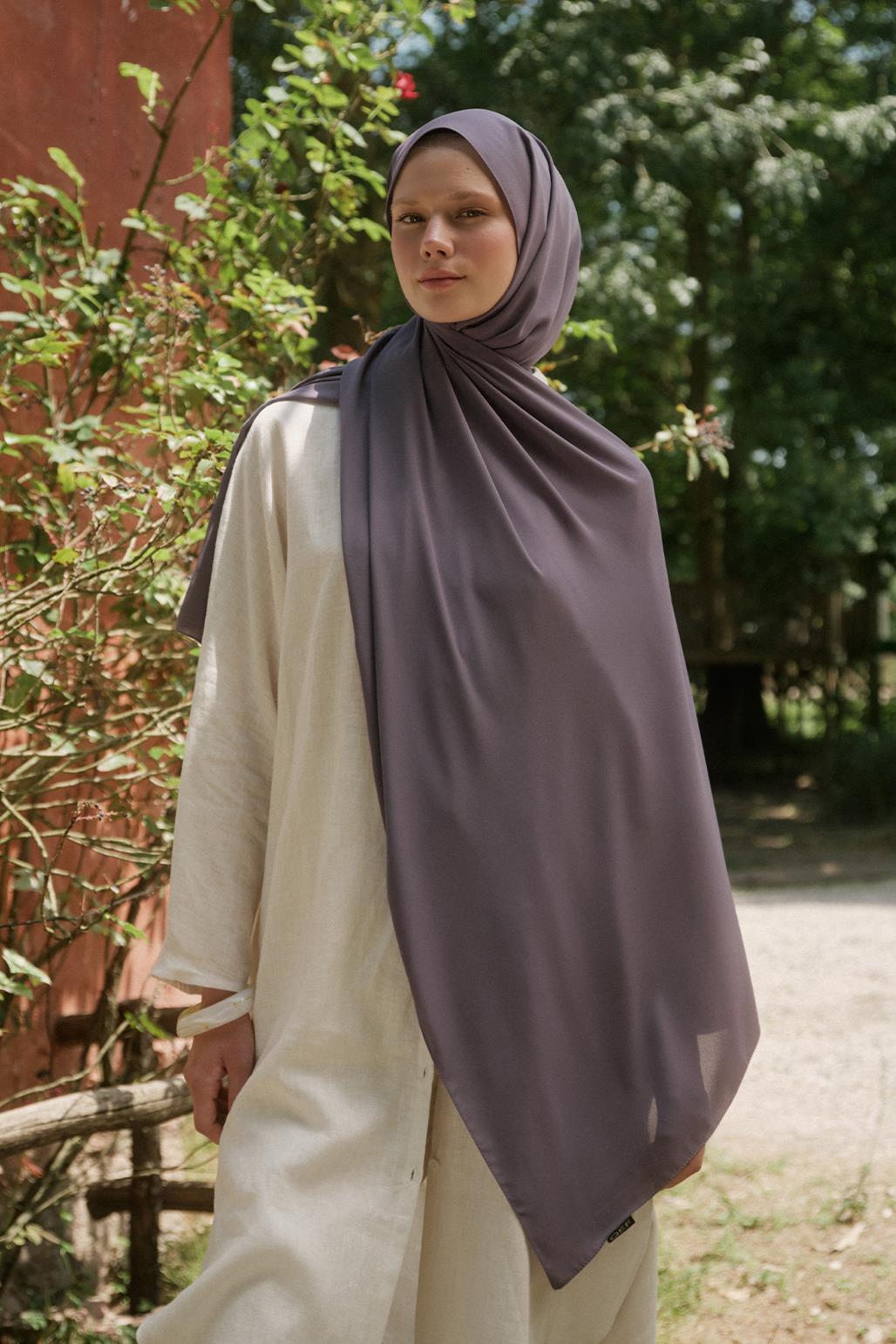 Daily Crepe Shawl Violet