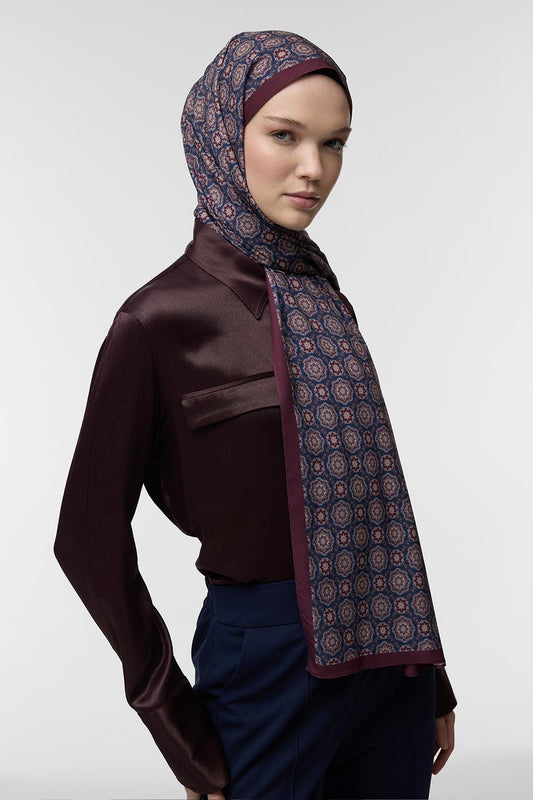 Daily Print Scarf Parsey Patterned