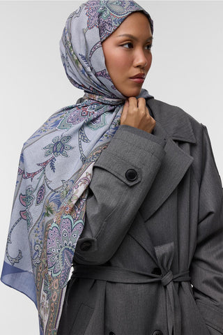 Deluxe Patterned Scarf Anita