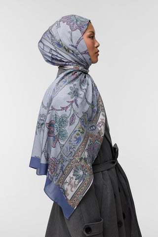 Deluxe Patterned Scarf Anita