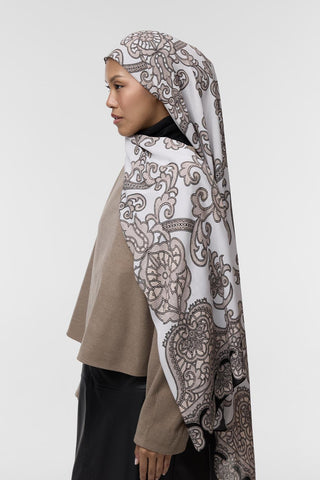 Deluxe Patterned Scarf Beema