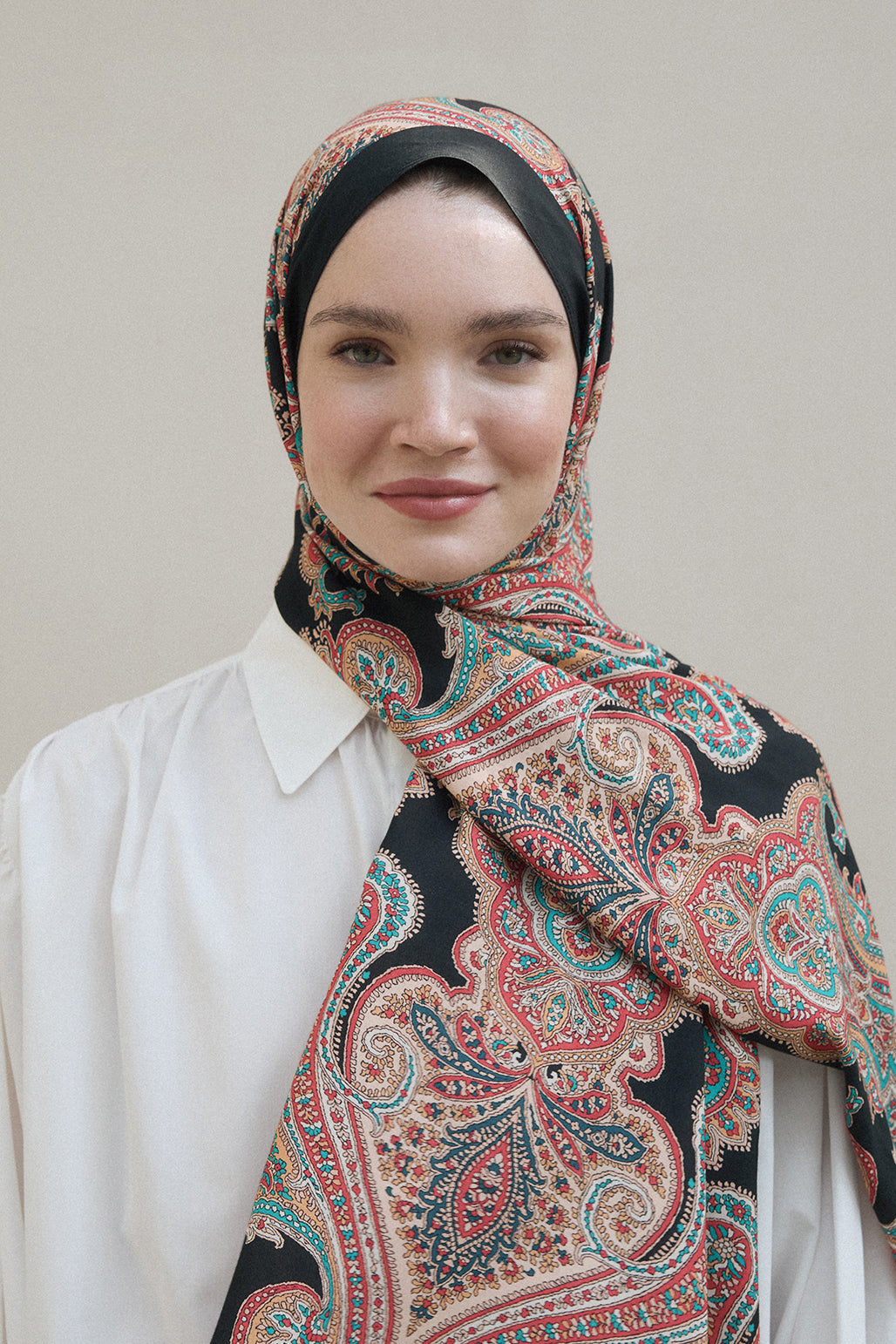 Deluxe Patterned Scarf Laxmi