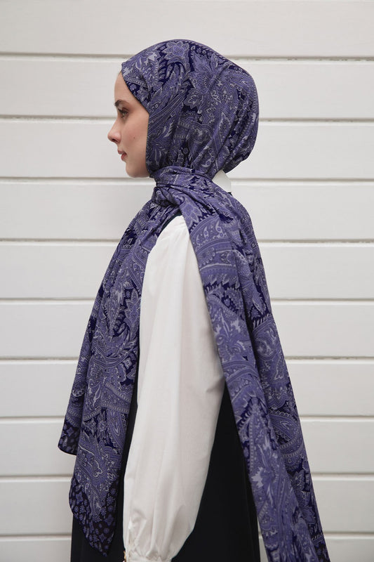 Deluxe Patterned Scarf Neela