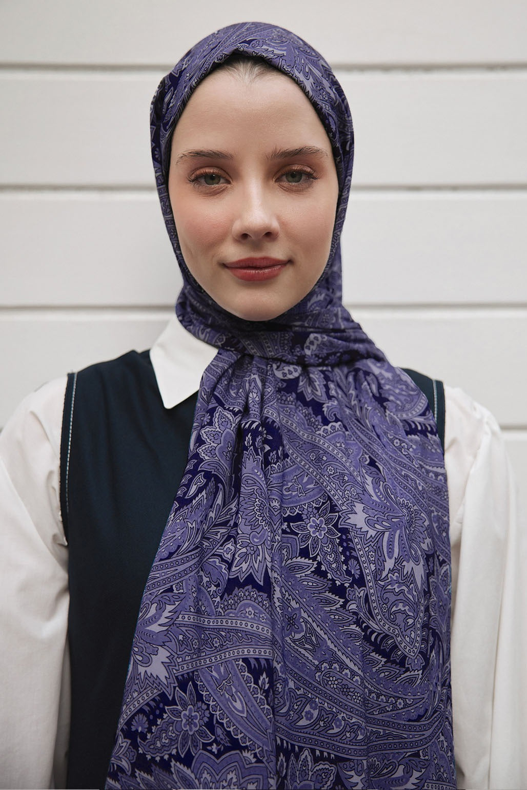 Deluxe Patterned Scarf Neela