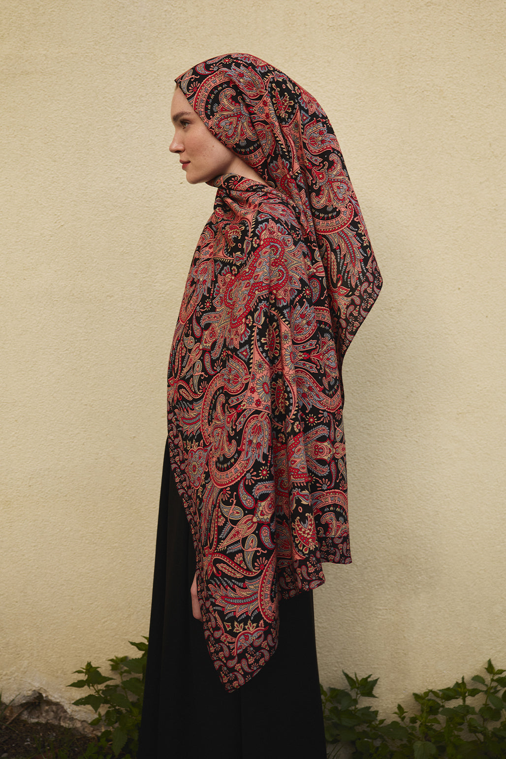 Deluxe Patterned Scarf Savita