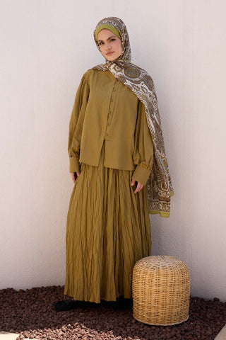 Deluxe Summer Scarf Noa Olive