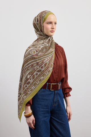 Deluxe Summer Scarf Noa Olive
