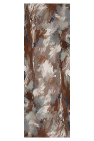Deluxe Summer Scarf Grey Coffee