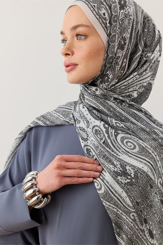 Deluxe Summer Şal Noa Gray