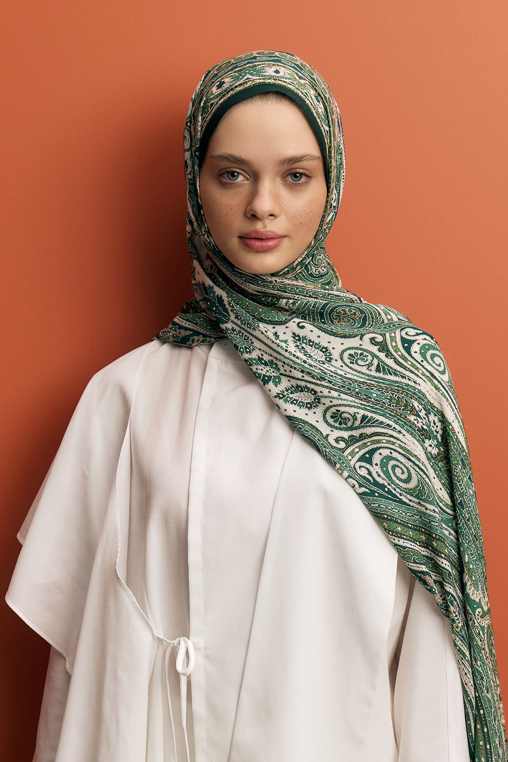 Deluxe Summer Scarf Noa Emerald