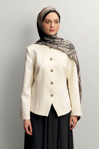 Deluxe Summer Scarf Alice Black