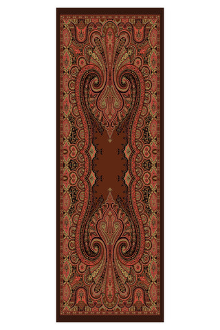 Deluxe Summer Scarf Alice Burgundy