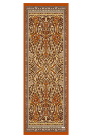 Deluxe Summer Scarf Eva Brick Red