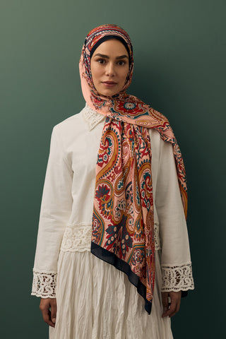 Deluxe Summer Scarf Jade Cinnamon