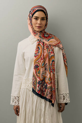 Deluxe Summer Scarf Jade Cinnamon