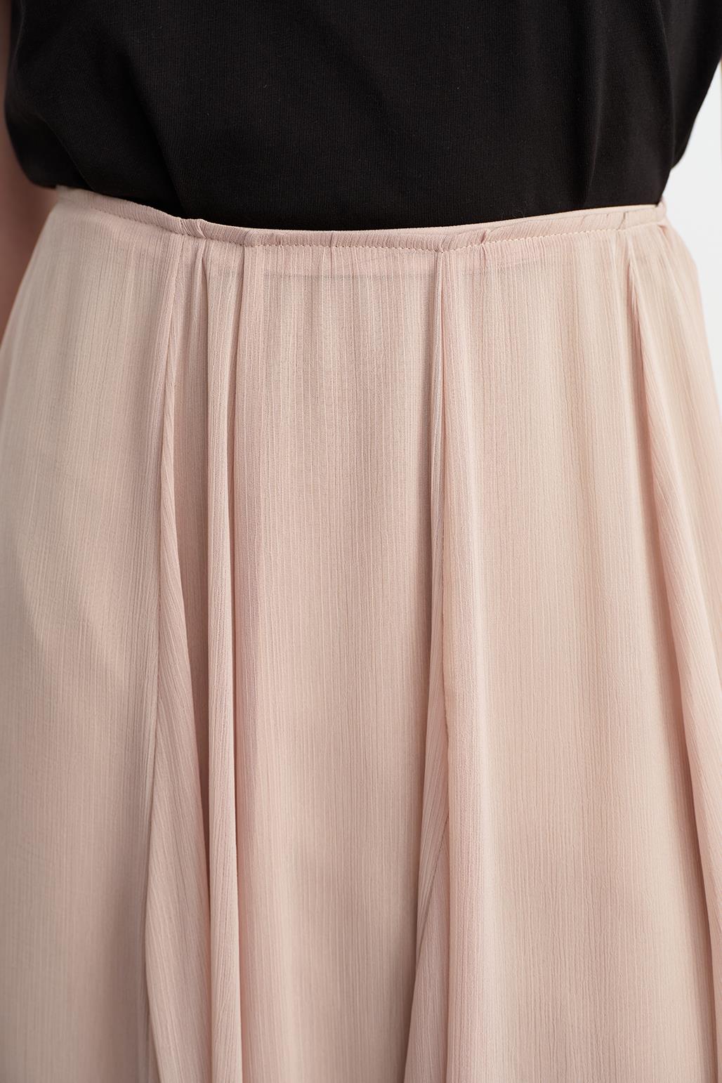 Eva Long Skirt Beige