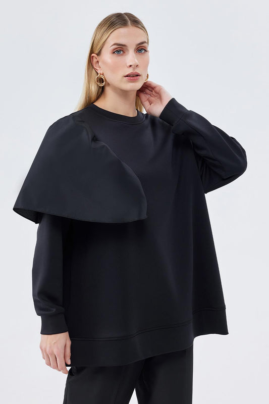 Felad Garni Sweatshirt Black