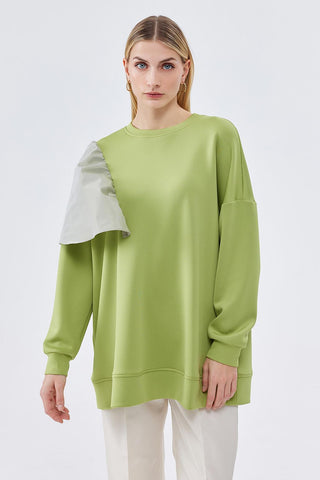 Felad Garni Sweatshirt Green