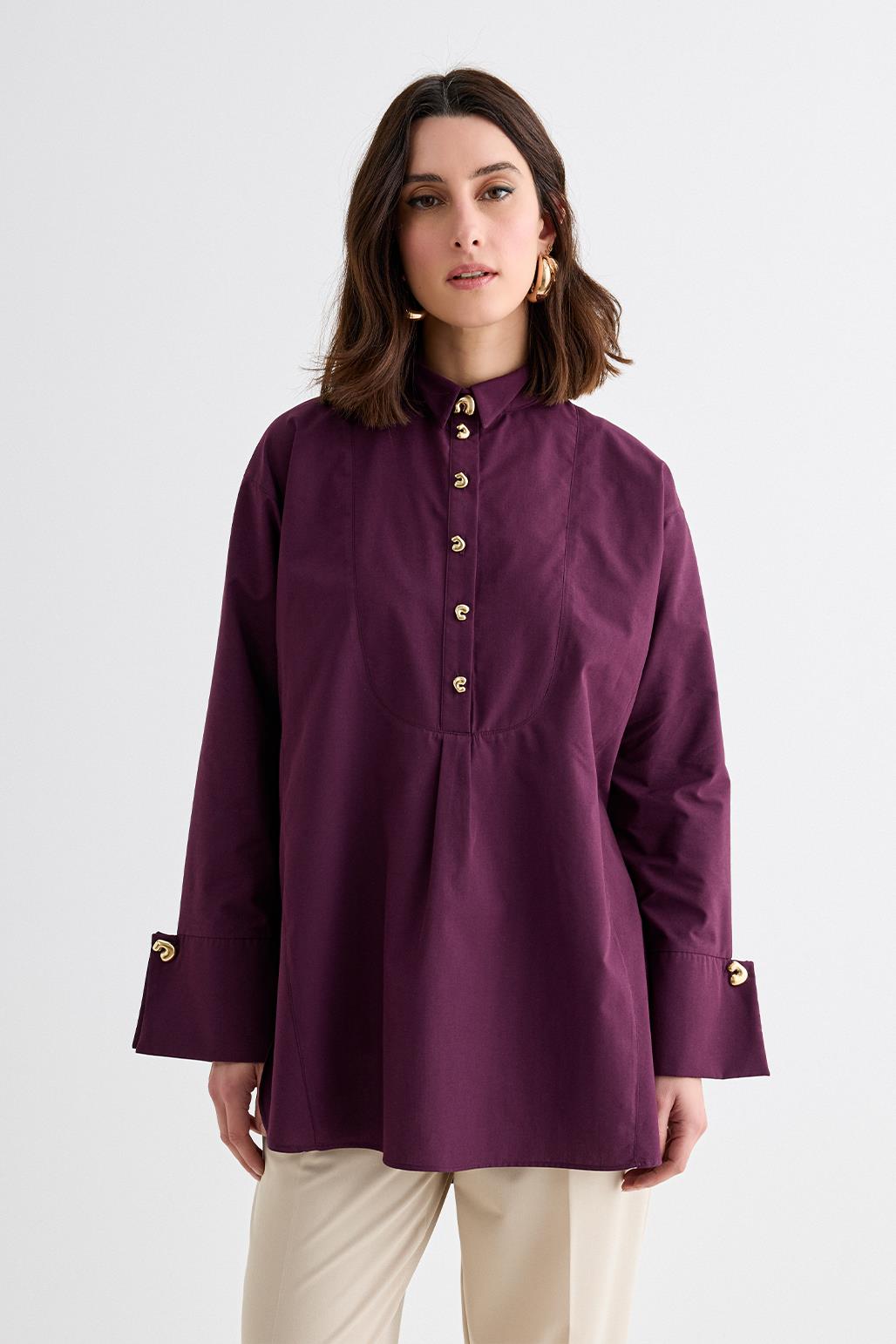 Ferina Shirt Plum