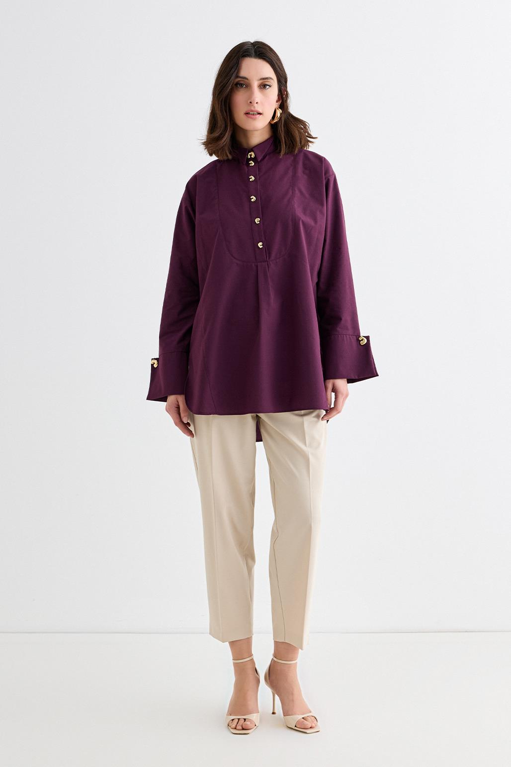 Ferina Shirt Plum